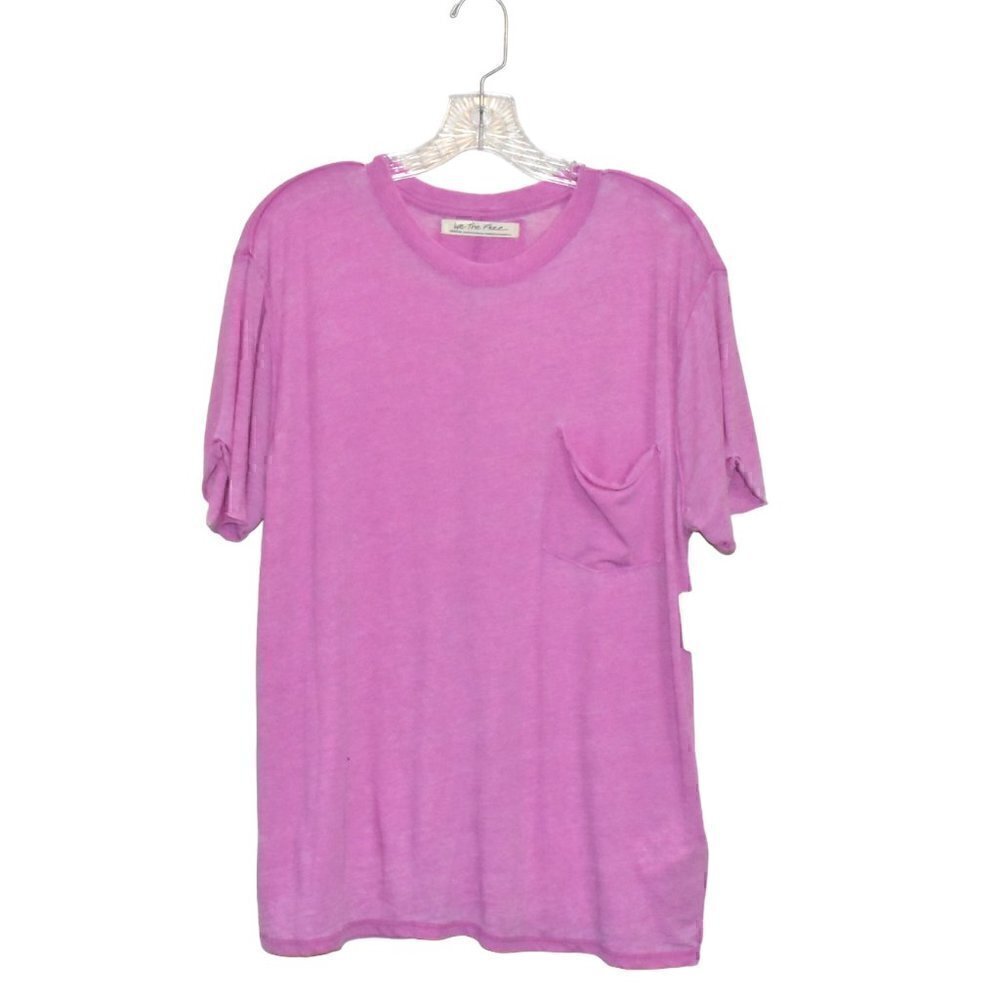 Free People We The Free Vella Tee Relaxed Fit Short Sleeve Top Size M